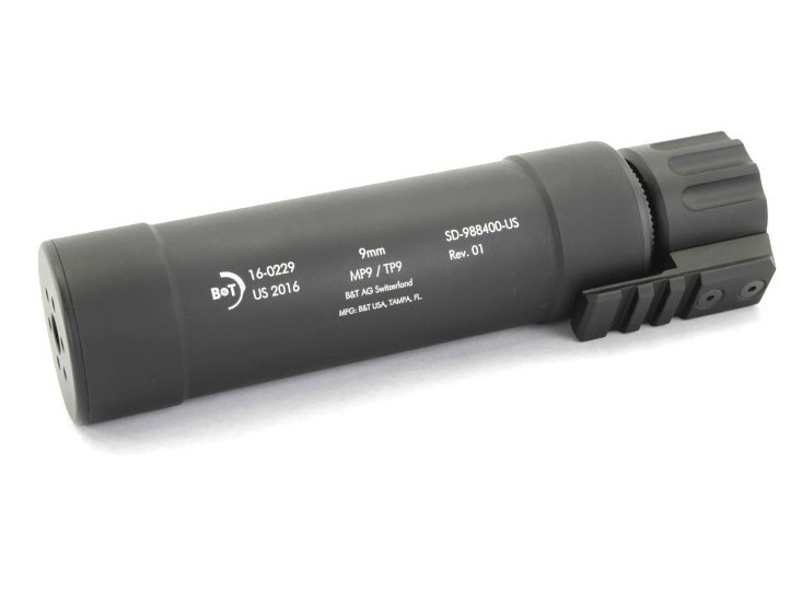 GSL Technology PHOENIX SMG Suppressor " Gemtech MK-9K"