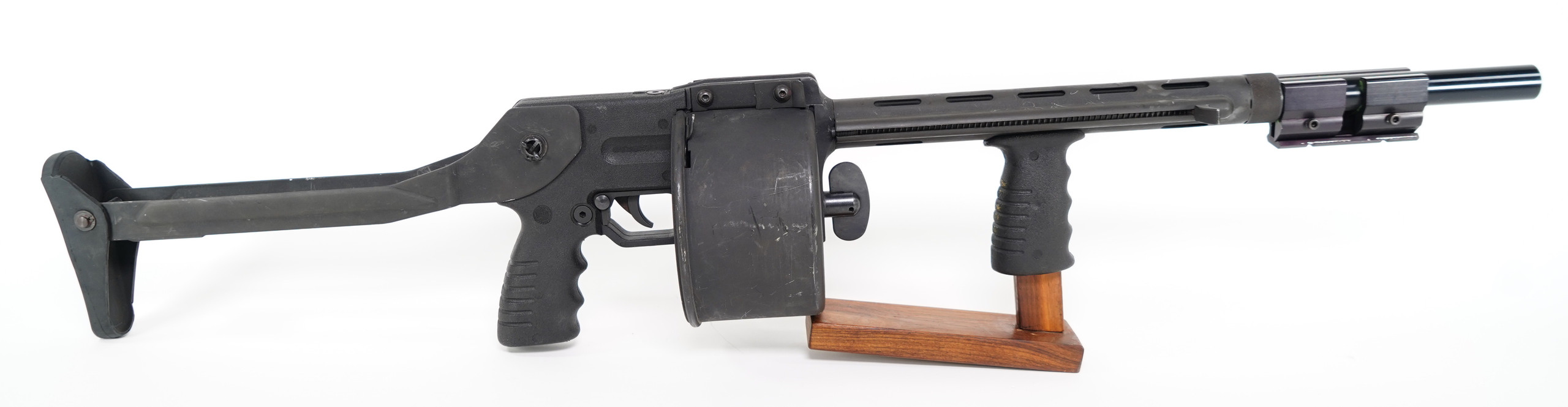 Destructive Devices include all 40mm rounds and firearms