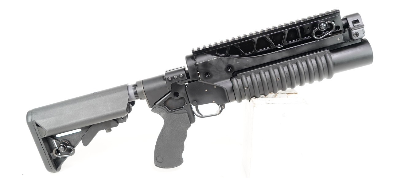 Destructive Devices include all 40mm rounds and firearms