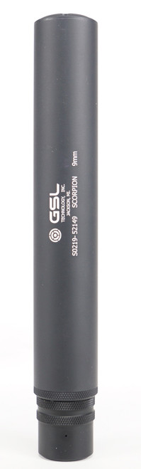 GSL Technology Scoprion SMG 9mm 3-Lug Suppressor