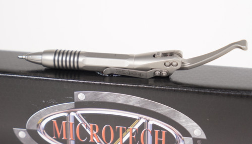 Microtech Siphon II Bead Blast Stainless Steel