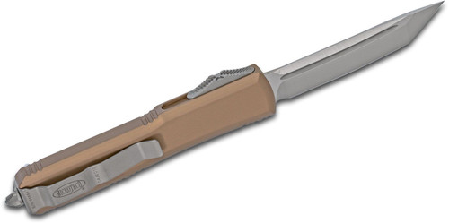 Microtech Ultratech T/E Contoured Tan Satin Standard 