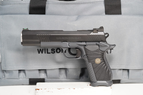 Wilson Combat Experior EDC X9L Full Size Magwell  Black over Grey 9mm
