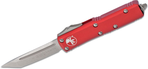 Microtech 233-10TQ UTX-85 Stonewashed, Turquoise Handles