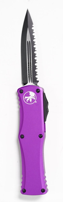 Microtech 702-3VI Hera Black P/S, Violet Handles