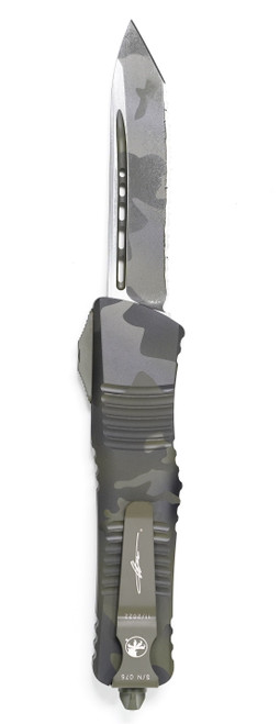 Microtech 144-3OCS Combat Troodon Olive Camo F/S