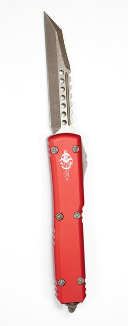 Microtech 119W-13APRDS Ultratech Warhound Distressed RED