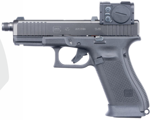 Glock 45, B&T cut ACRO P2 with Threaded Barrel