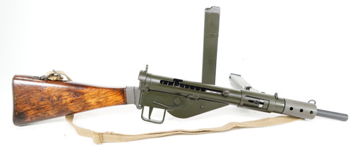 Sten MK V 9mm with Wood Furniture Green 