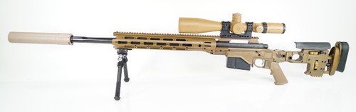 Remington M24 PSR, Schmidt & Bender, Titan QD Suppressor 300 WM