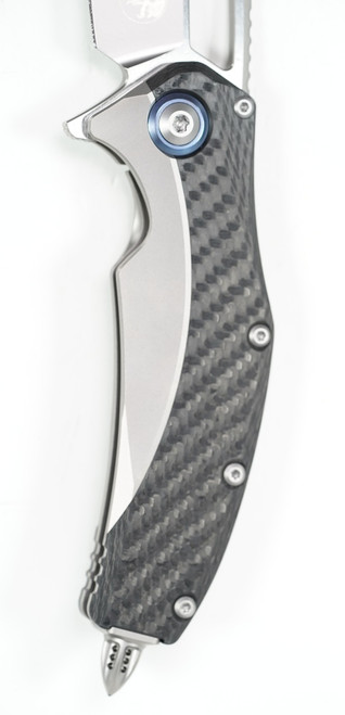 Microtech 165C-7CFTI Matrix Bead Blast w/ Carbon Fiber