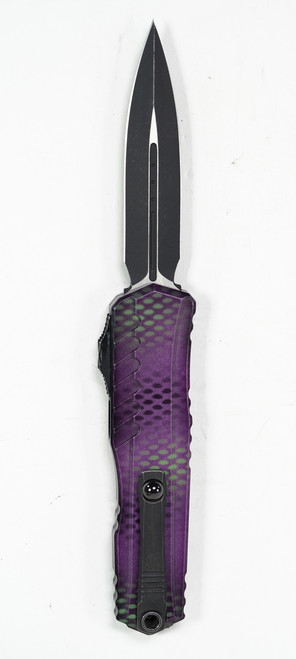 Microtech 1242-1PUX51S Cypher¬Æ II D/E Signature Series Purple X-51 Standard