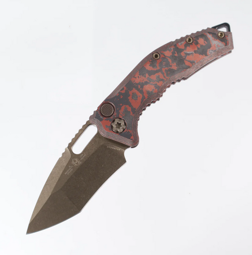 Heretic Knives H012-7A-RD/CC Medusa Blood Red Carbon