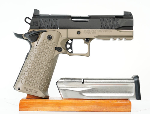 Jacob Grey Hex 9mm 2011 FDE