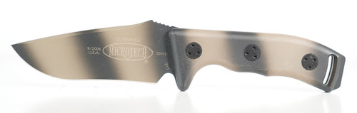 Microtech Currahee Tan Camo D2 Steel 102-16