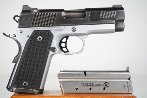 Nighthawk Custom Counselor Smoked Nitride / Chrome 9mm **FREE S/H USED**