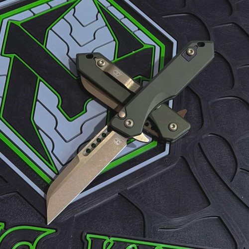 Heretic Jinn Manual Bronze w/ OD Green Chassis (H213-7A-GRN)