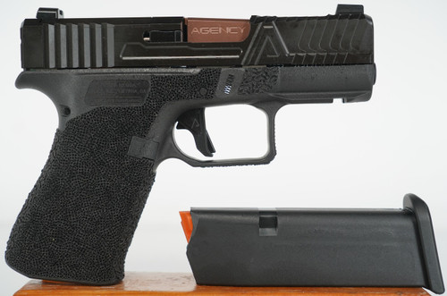 Agency Arms Glock 43X EXA Slide Coral Stipple 9mm