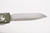 Microtech 121-10APOD Ultratech AUTO OTF Knife 3.46" Apocalyptic Drop Point Plain Blade, OD Green Aluminum Handles