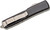 Microtech 120-4 Ultratech AUTO OTF 3.46" Satin Double Edge Bayonet Blade, Black Aluminum Handles