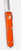 Microtech 123-11OR Ultratech AUTO OTF Knife 3.46" Stonewashed Tanto Combo Blade, Orange Aluminum Handle