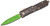 Microtech 232-1JM Jedi Master Limited Edition UTX-85 AUTO OTF 3" Green Double Edge Blade, Aluminum Handle