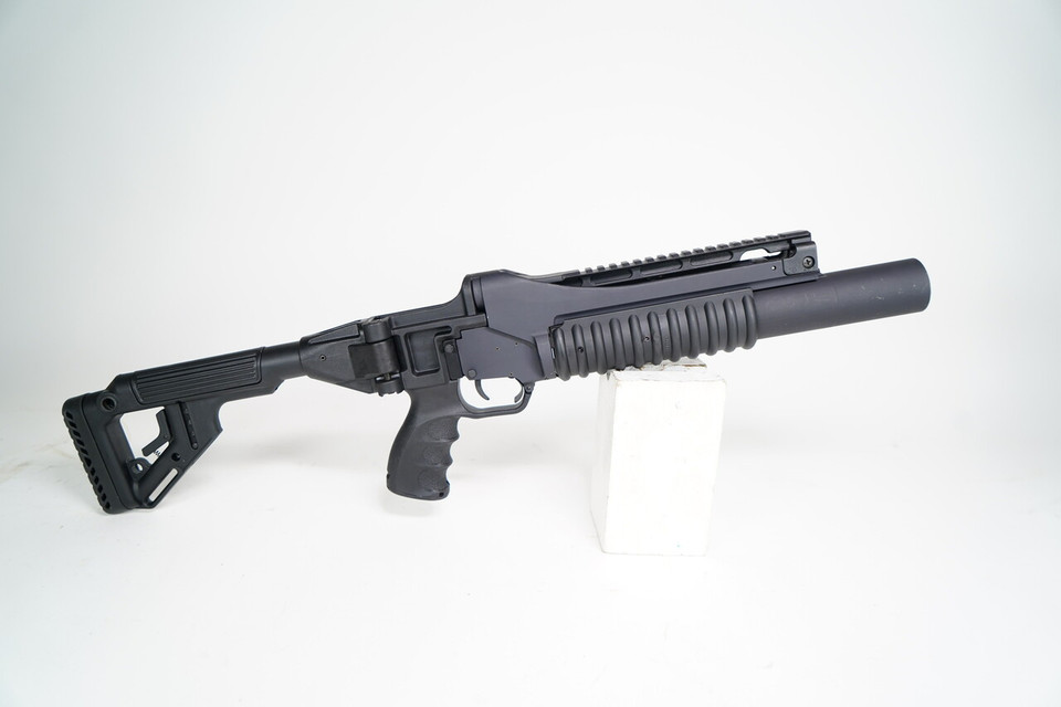 Destructive Devices include all 40mm rounds and firearms