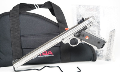 トイガン SICARIO TBA Suppressors Sicario MK IV Silenced .22 LR Pistol - 316