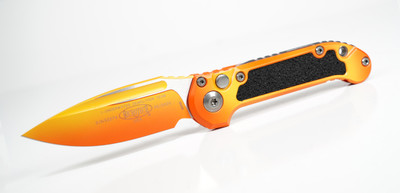 Experience the Microtech 1135-1LPSUS LUDT Gen III Sunrise Cerakote