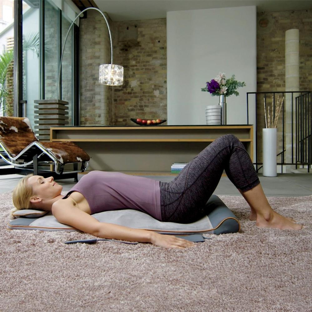 Body Flex Back Stretching Mat with Heat