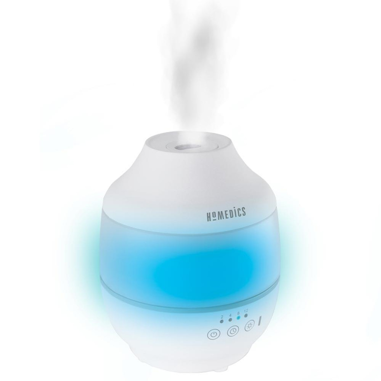 clean light on homedics humidifier