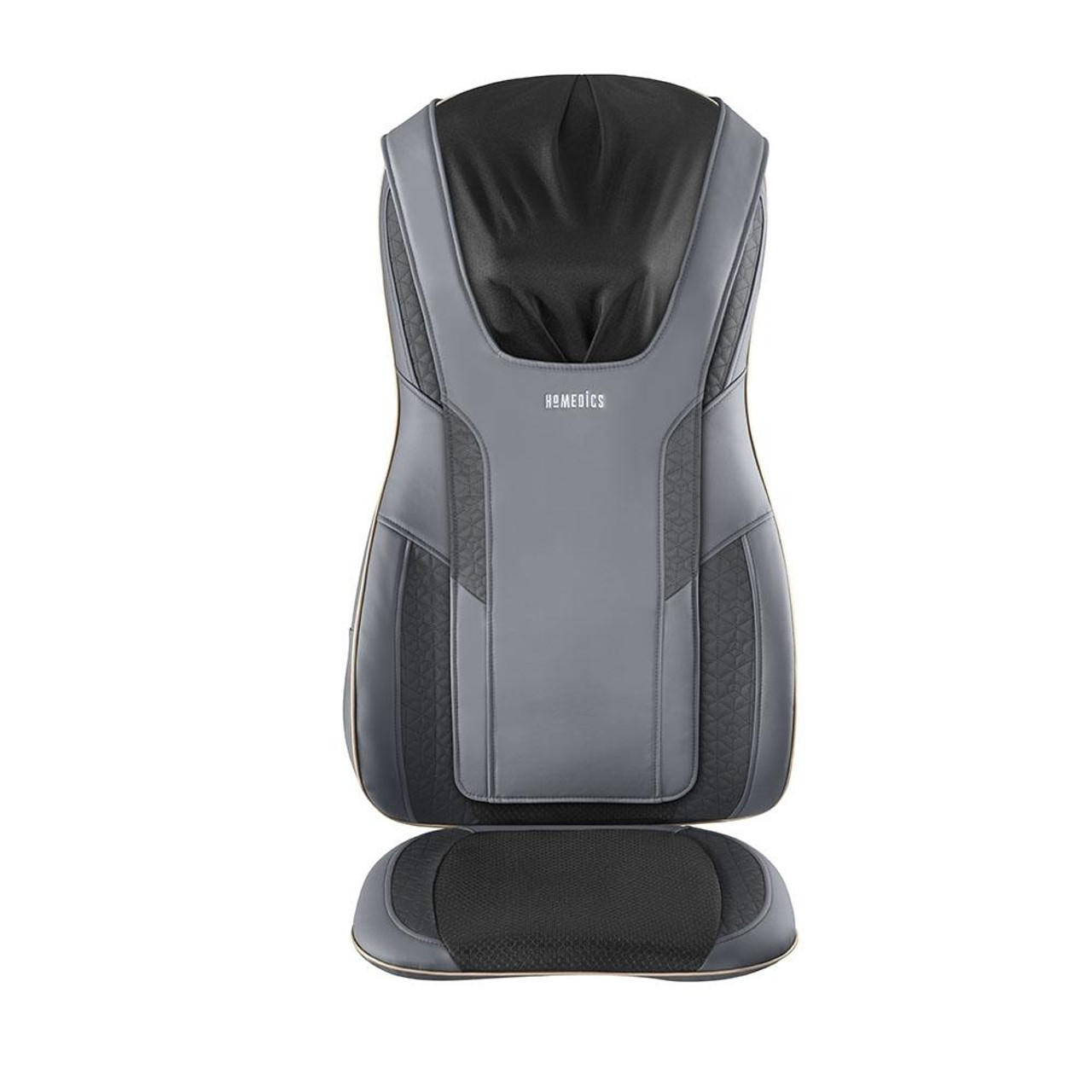  Homedics Back Massager with Heat, Shiatsu Elite II Heated Neck  and Back Massage Cushion. 3 Different Massage Styles and 3 Massage Zones.  Comes with Controller and Chair Straps : Health & Household