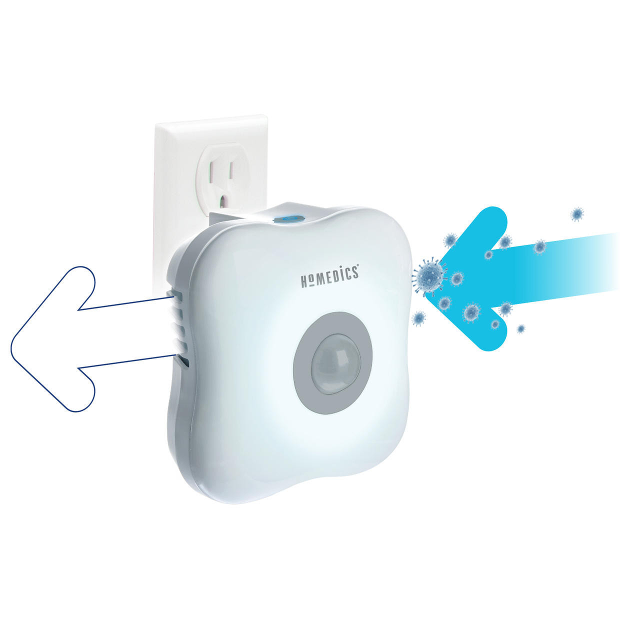 Homedics totalclean personal uv air sanitizer shop hmdapp20 reviews