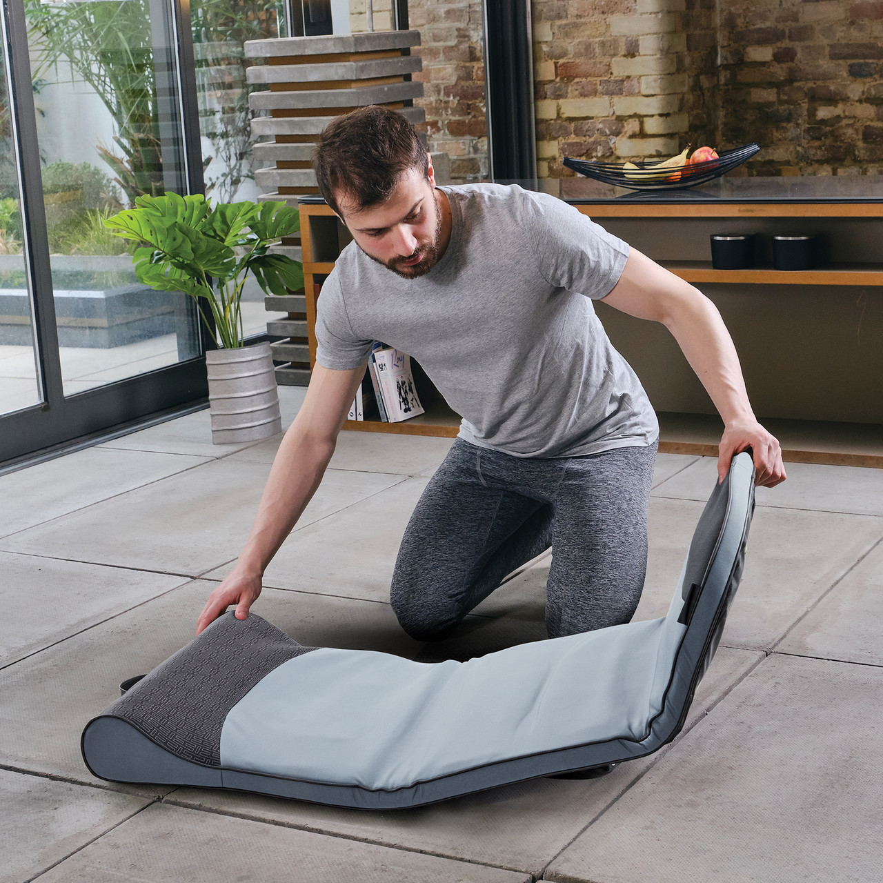 Body Flex Mini Stretch Mat with Heat (BM-AC80HJ) - Homedics