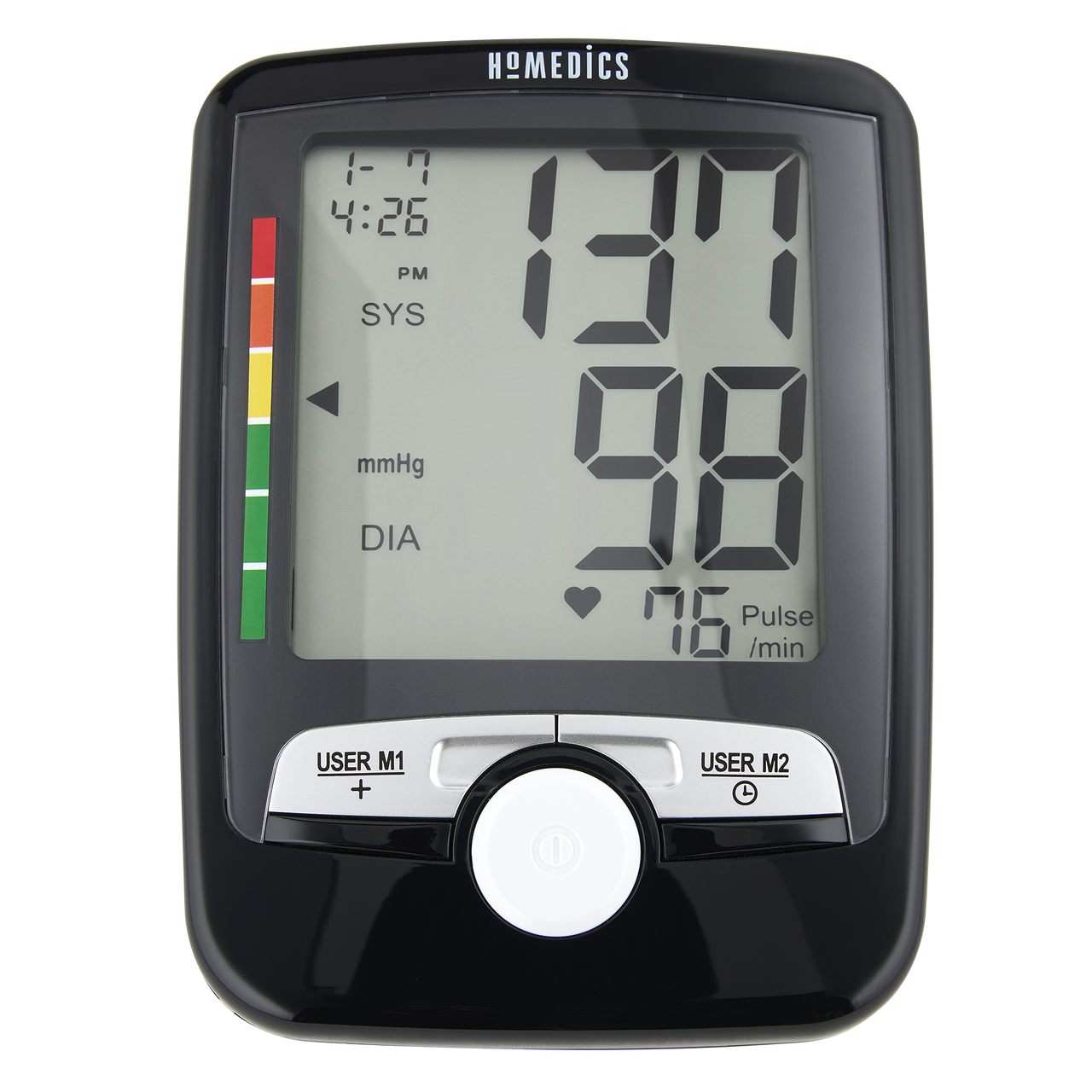 homedics automatic arm blood pressure monitor