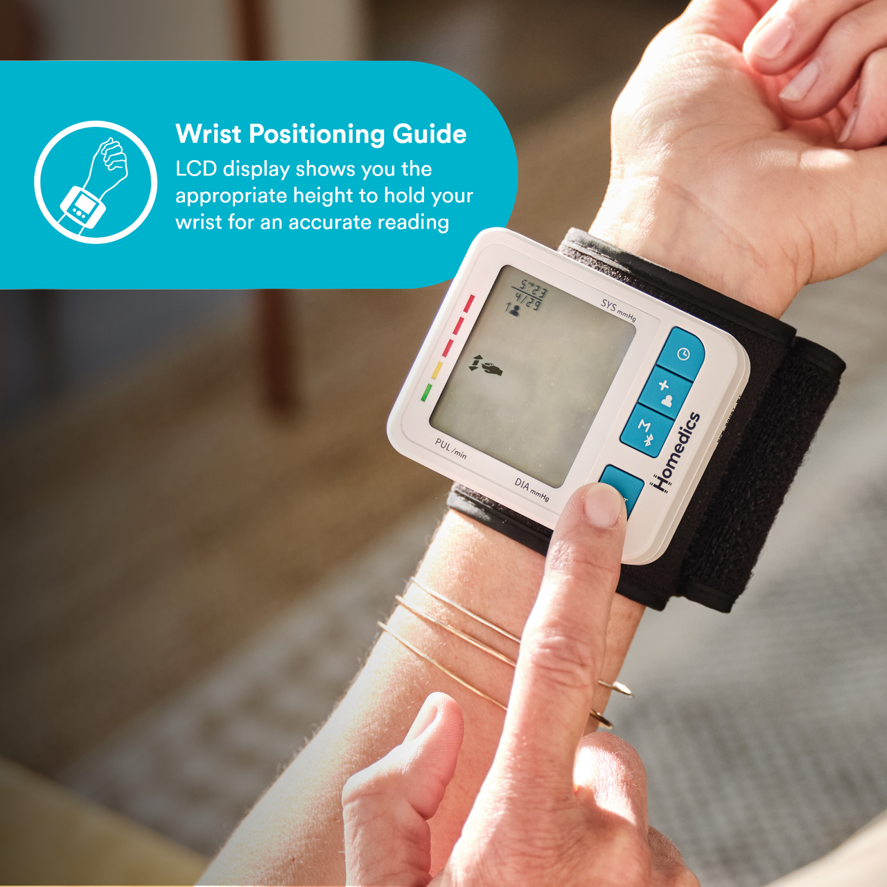 Homedics® 5-Day Trend-at-a-Glance Arm 700 Series Blood Pressure Monitor