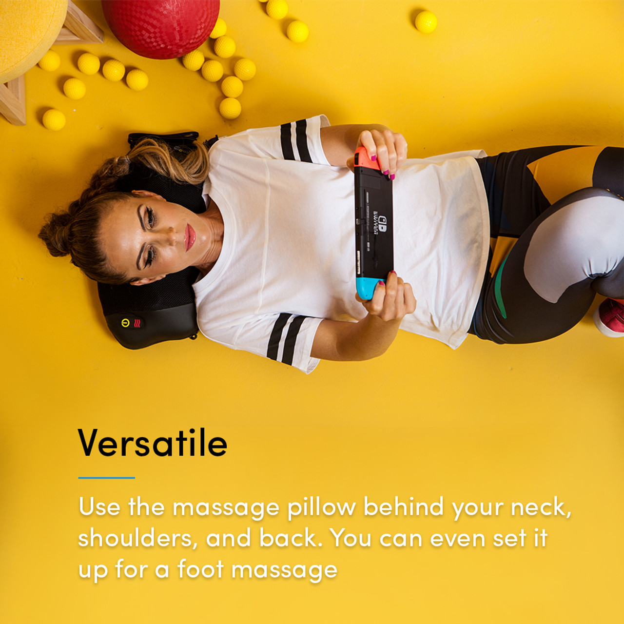 This Shiatsu Massage Pillow is Amazing for Neck & Shoulders!