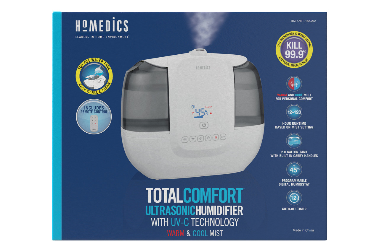 HOMEDICS TotalComfort Digital Humidity Gauge in the Digital