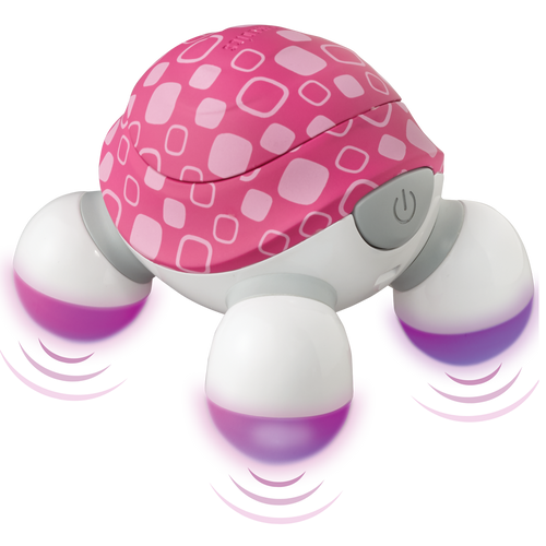 Homedics Turtle Mini Massager - Pink