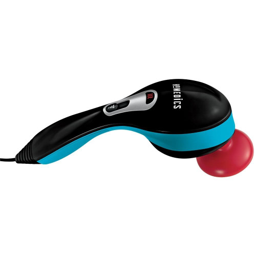 Angled view of the Homedics Solstice Vibration Hot and Cold Massager