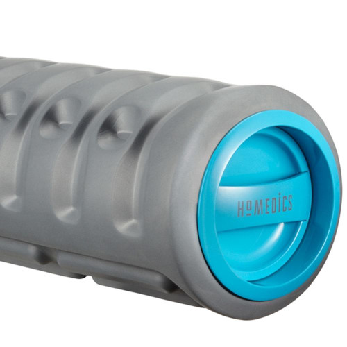 Alternate angled view of the Homedics Gladiator Vibration Foam Roller