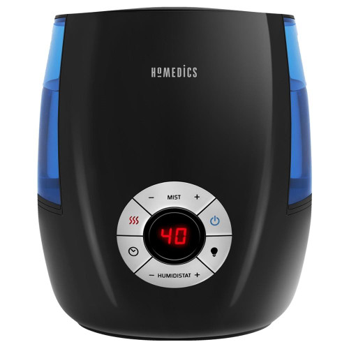 Front view of the Homedics Warm and Cool Mist Ultrasonic Humidifier