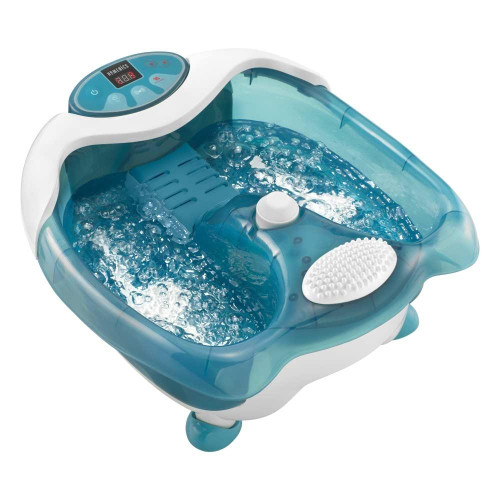 Angled view of the Homedics Premier Pedicure Footbath with Heat Boost Power