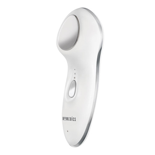 Angled view of the Homedics Duo Climate Hot and Cold Sonic Facial Wand