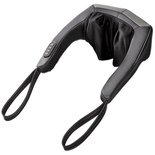 Angled view of the Homedics Cordless Neck and Shoulder Massager with Heat