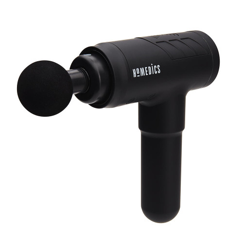 Black | Angled view of the Homedics Therapist Select Prime Percussion Massager
