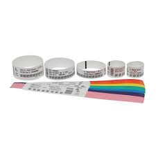 Zebra 10006999-PK, Braccialetti ospedalieri