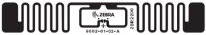 Zebra ZBR2200 Inlay, Etichette
