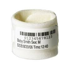 Zebra COMFYCUFF-WRISTBAND, Braccialetti ospedalieri