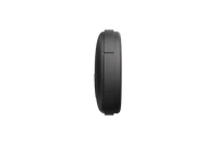 A side-facing image of a Life360 Tile Sticker - Black